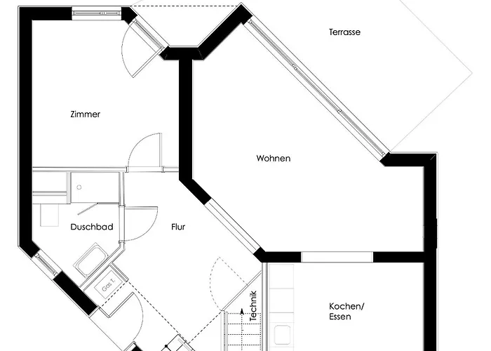 Traumhaftes Am Am Luebbesee In